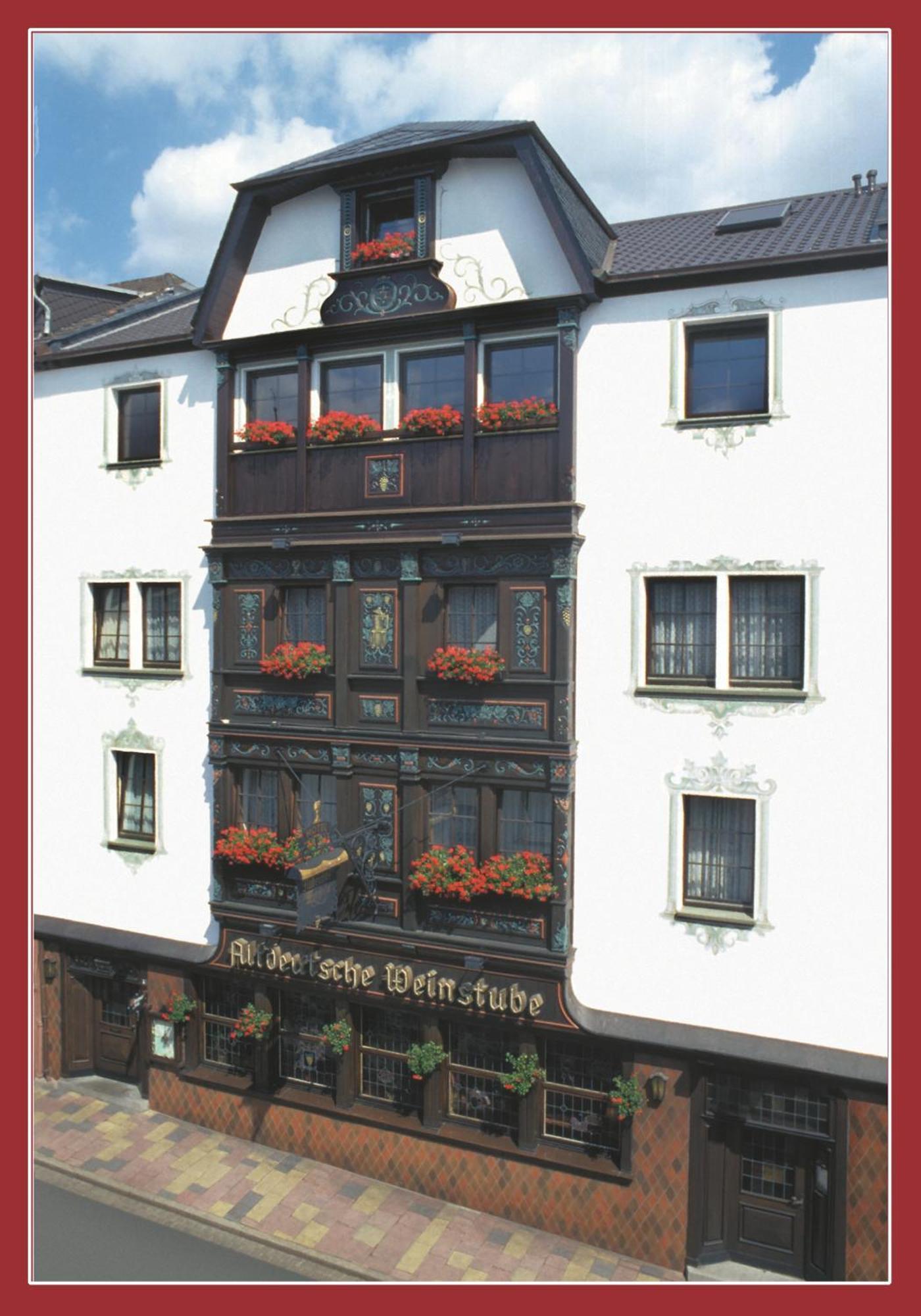 Hotel Altdeutsche Weinstube Rüdesheim am Rhein Exteriér fotografie